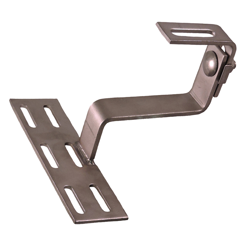 Part Number 17517 180° Curved Tile Roof Hook with an Adjustable Top Section of 15mm 1/PK Wgt = 1.30 Lbs 